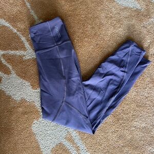 Lululemon X Soulcycle Purple Leggings Performance Stretch